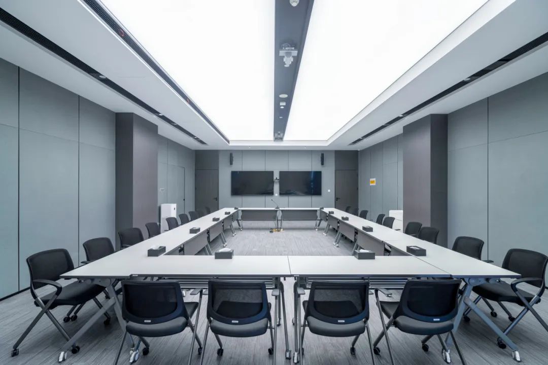 海盐农商银行培训室家具搭配