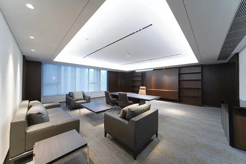 集团企业办公家具工程案例之总裁空间