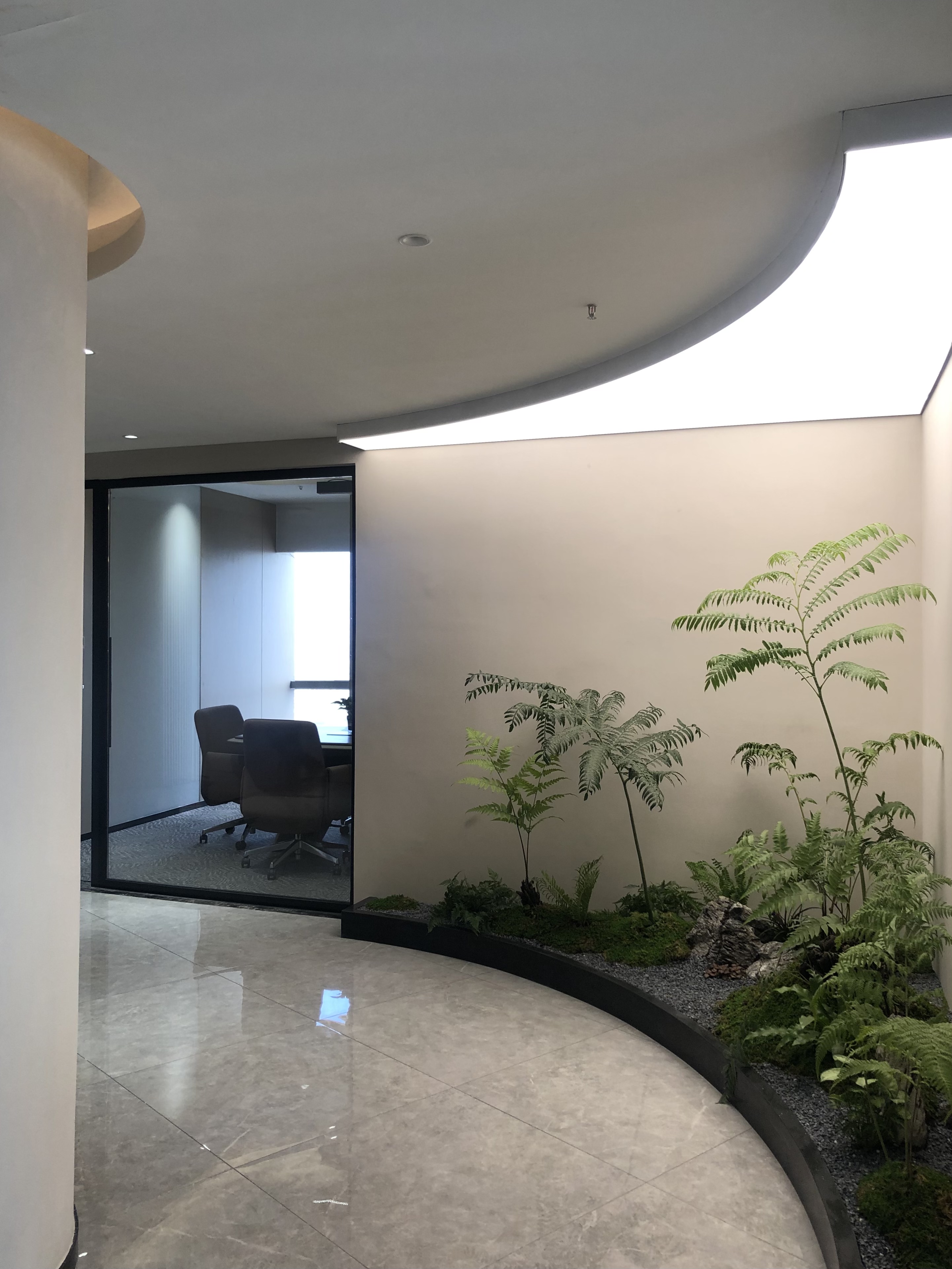 家具公司办公家具配套案例之公司绿植